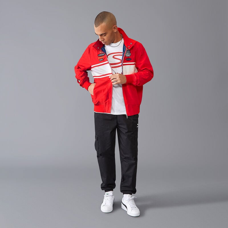 AS FW MENS LEGACY PATCHWORK BOMBER - red