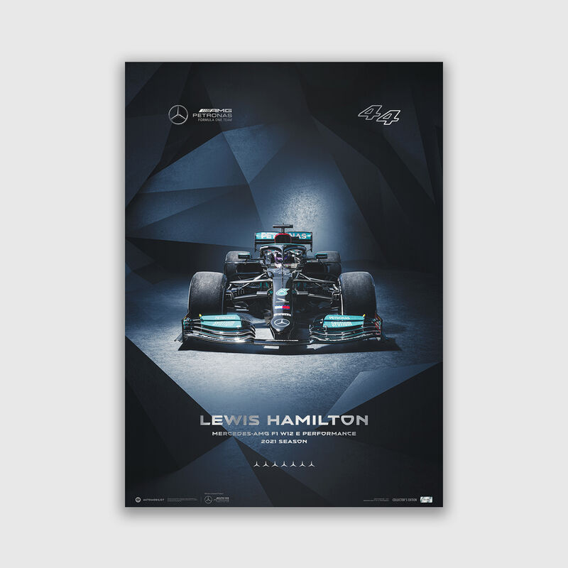 MAPM LEWIS 21 COLLECTOR ED POSTER - grey