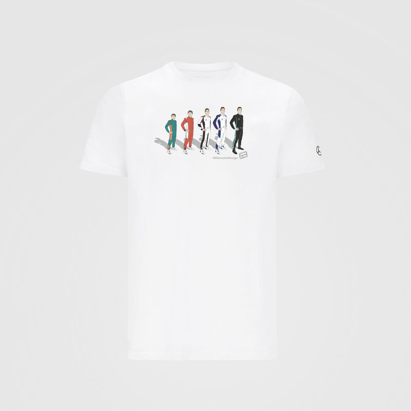 MAPF1 FW WELCOME GR TEE - white