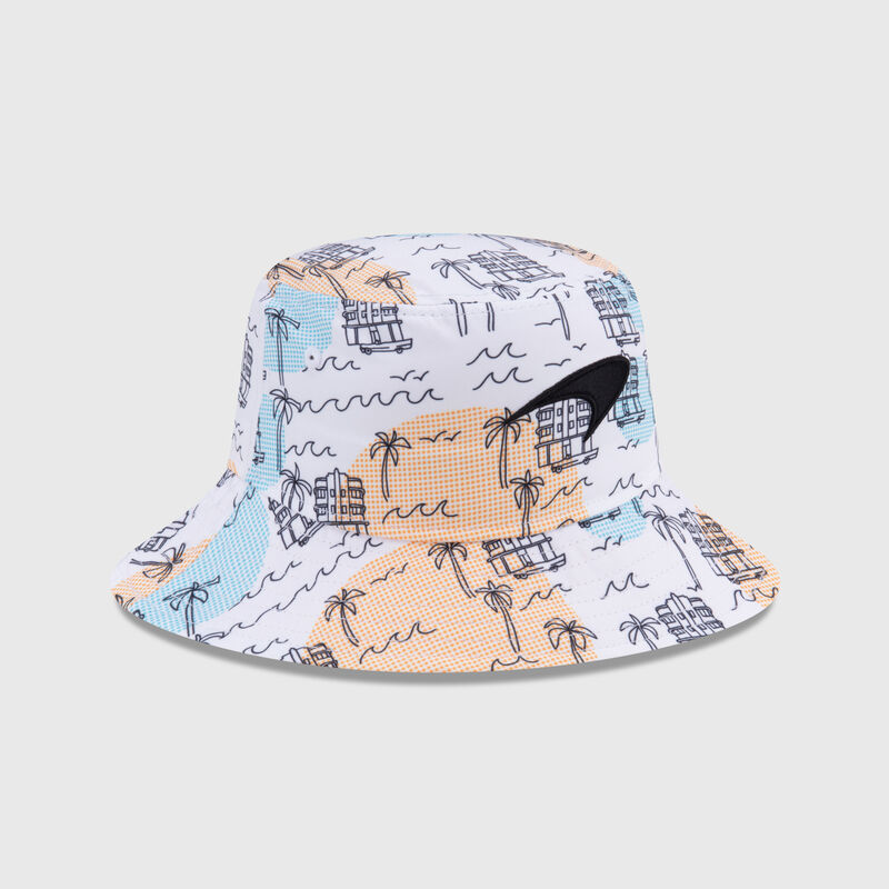 MCL SE MIAMI BUCKET HAT - white