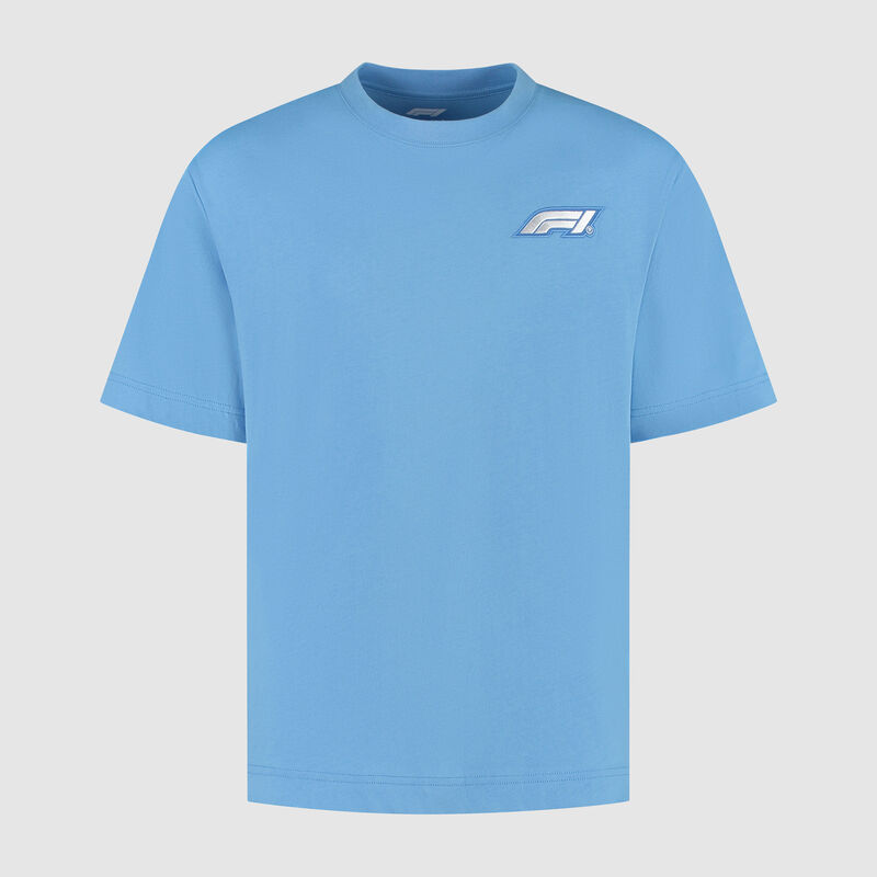 Heritage Logo T-shirt 2025 - F1 Collection - Blue S for males - 8719203613949 - Fuel For Fans F1 Merchandise store
