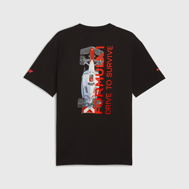F1 FW DTS Graphic Tee Relaxed - black