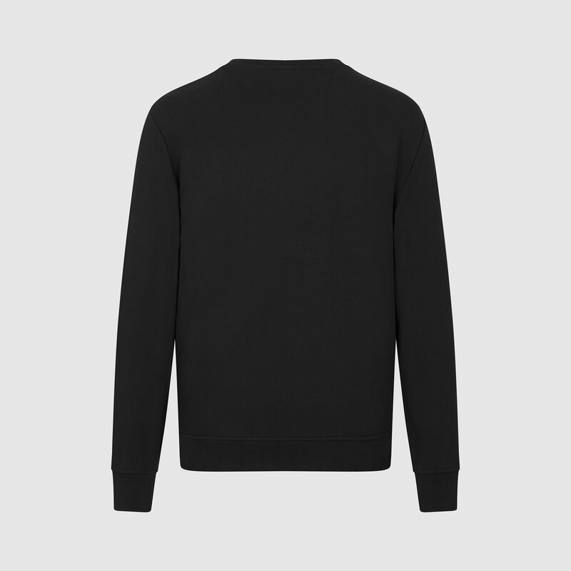 PORSCHE FW UTILITY CREW SWEAT - black