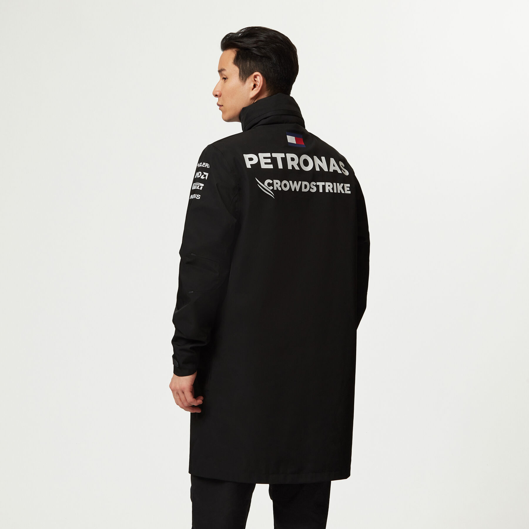 2023 Team Rain Jacket Mercedes AMG F1 Fuel For Fans
