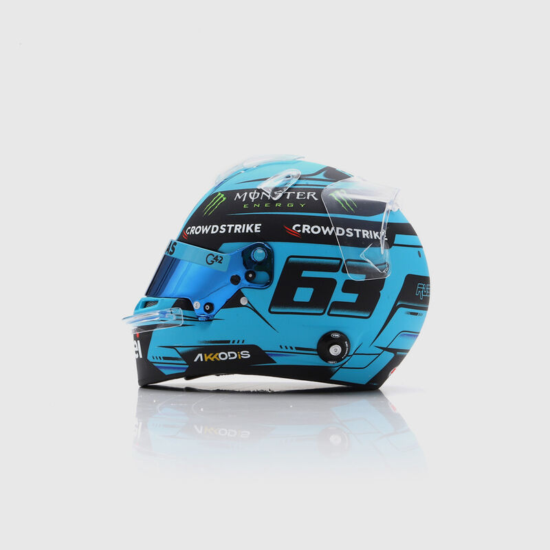 MAPF1 RUSSELL 2023 SCALE HELMET - multicolor