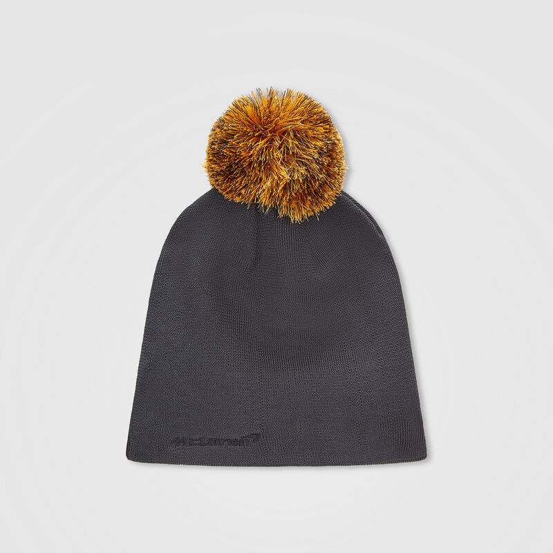 MCLAREN FW ESSENTIAL SKULL BOBBLE HAT - grey