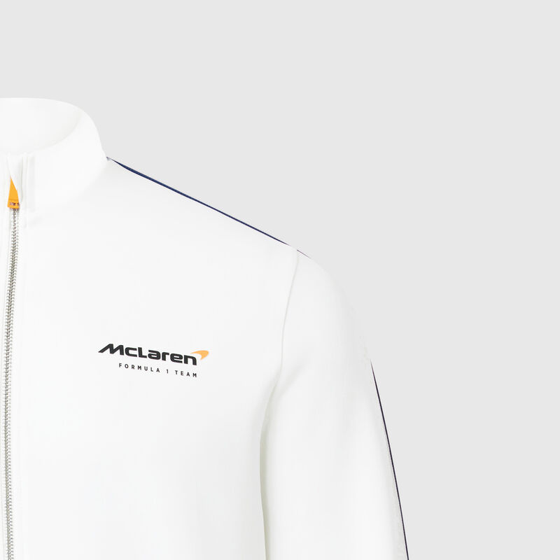 MCLAREN GULF SL TRACK JACKET - snow white