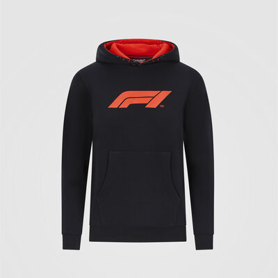 Kid's Large Logo Hooded Sweat