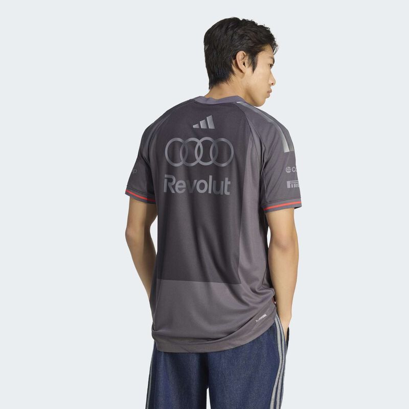 AUDI AUTH MENS TEAM TEE - Grey Strata