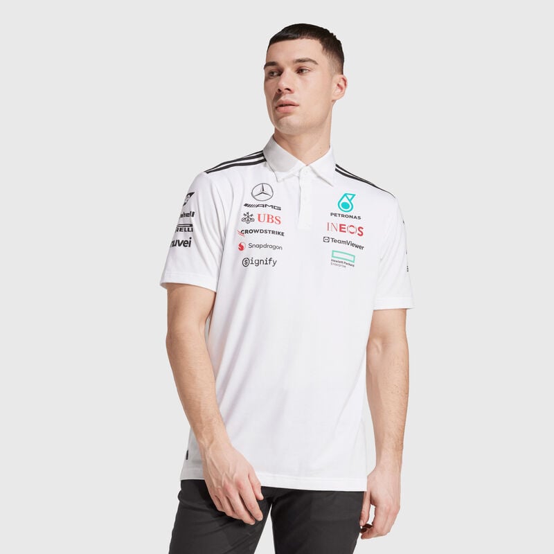MAPF1 RP MENS TEAM POLO - white