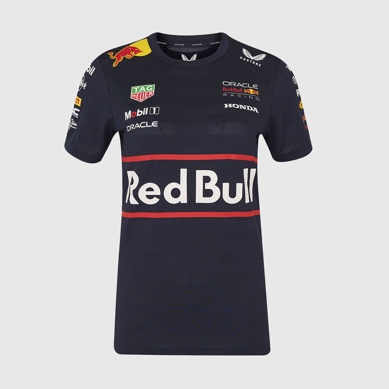 Women's 2025 Team Set Up T-shirt 2025 - Red Bull Racing - Navy XS for females - 5063455618973 - Fuel For Fans F1 Merchandise store