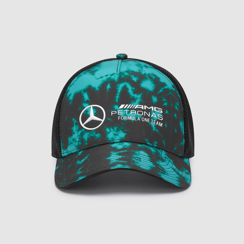 Tie Dye Trucker Cap 2024 - Mercedes-AMG F1 - Multicolor ONE SIZE - 8719203406855 - Fuel For Fans F1 Merchandise store