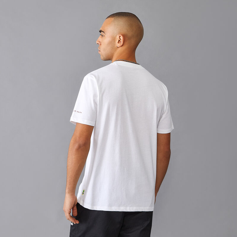 AS FW MENS SENNA LOGO TEE - white