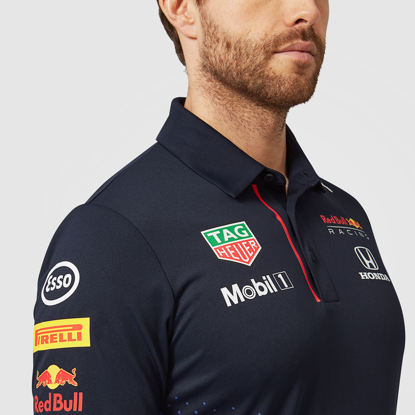 2021 Red Bull Team Polo Shirt (Navy)