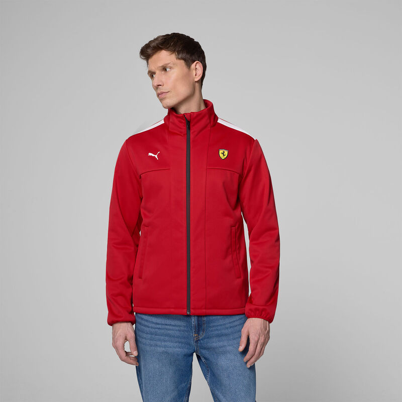 SF FW SOFTSHELL JACKET - red
