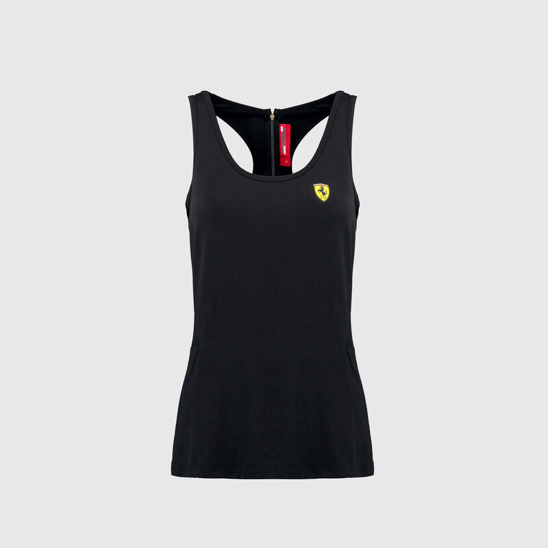 SF FW WOMENS RACER BACK TOP - black