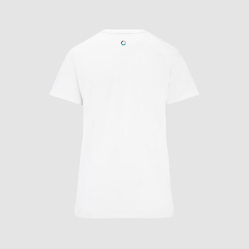 MAPF1 FW WOMENS LARGE LOGO TEE - white