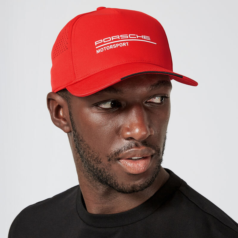 PORSCHE FW CAP - red