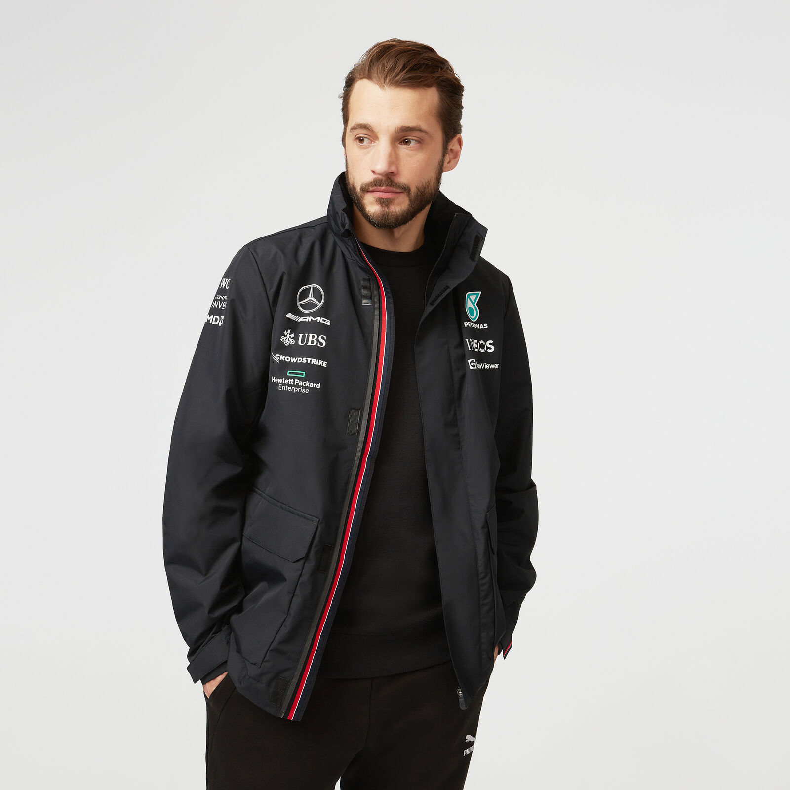 Mercedes AMG Petronas F1 2022 Team Rain Jacket