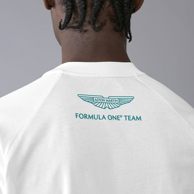AMF1 FW LOGO TEE - white
