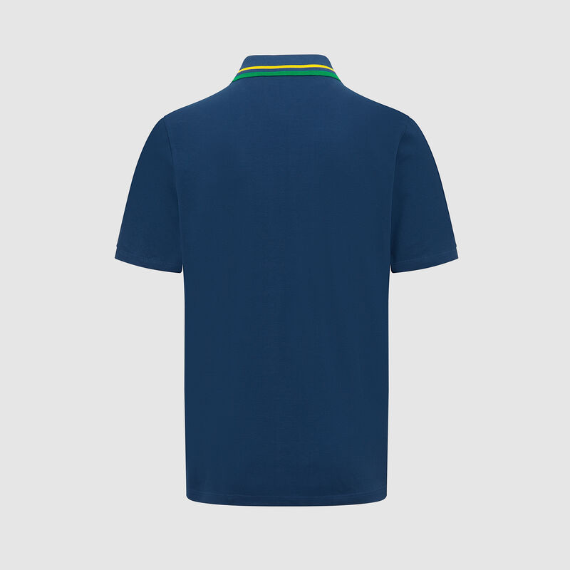 AS FW MENS LOGO POLO - navy