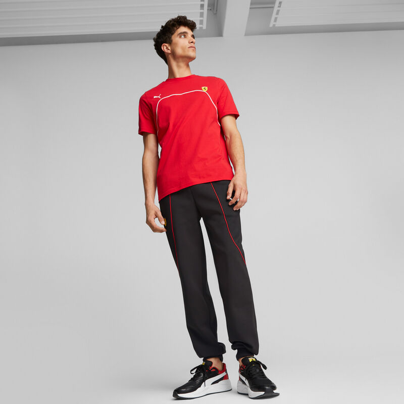 SF LS MENS RACE TEE - red