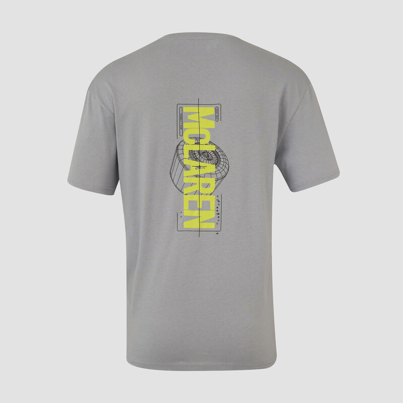 MCL SE UNISEX NIGHT RACE GRAPH TEE - grey