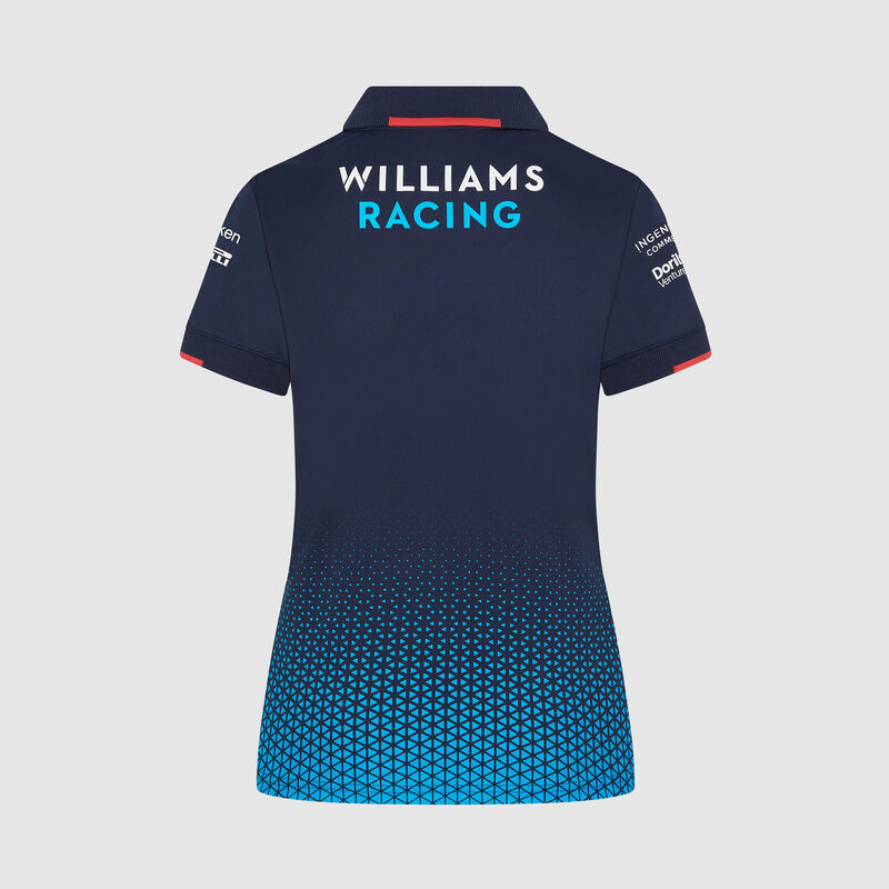 WILLIAMS RACING RP WOMENS TEAM POLO - navy