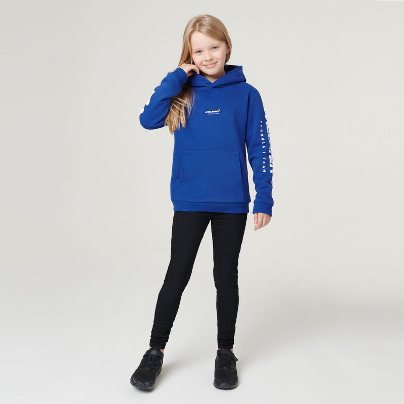 MCLAREN FW KIDS DYNAMIC HOODY - blue