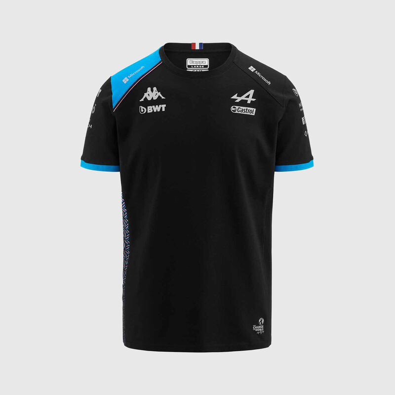 ALPINE F1 SL RP 2023 TEAM TEE - black