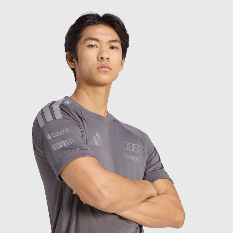 AUDI RP MENS DRIVER TEE - Grey Strata