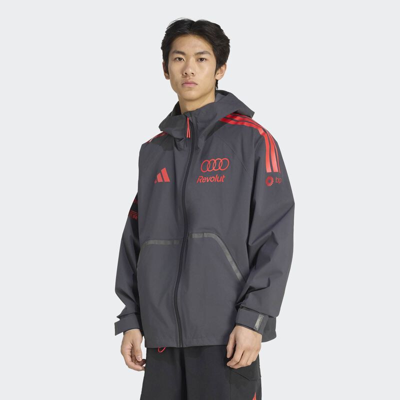 AUDI RP MENS MECHANICS RAIN JACKET - Utility Black