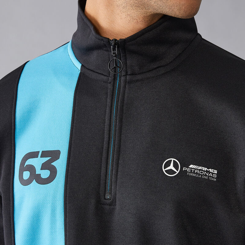 MAPF1 FW MENS GR 1/4 ZIP - black