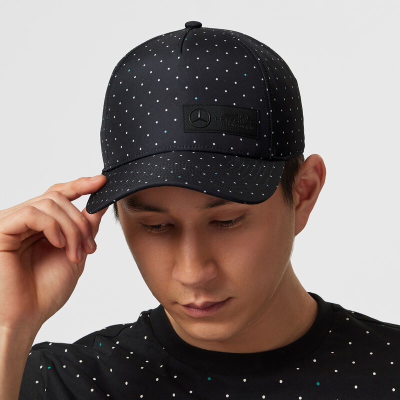 MAPF1 FW POLKA DOT CAP - black