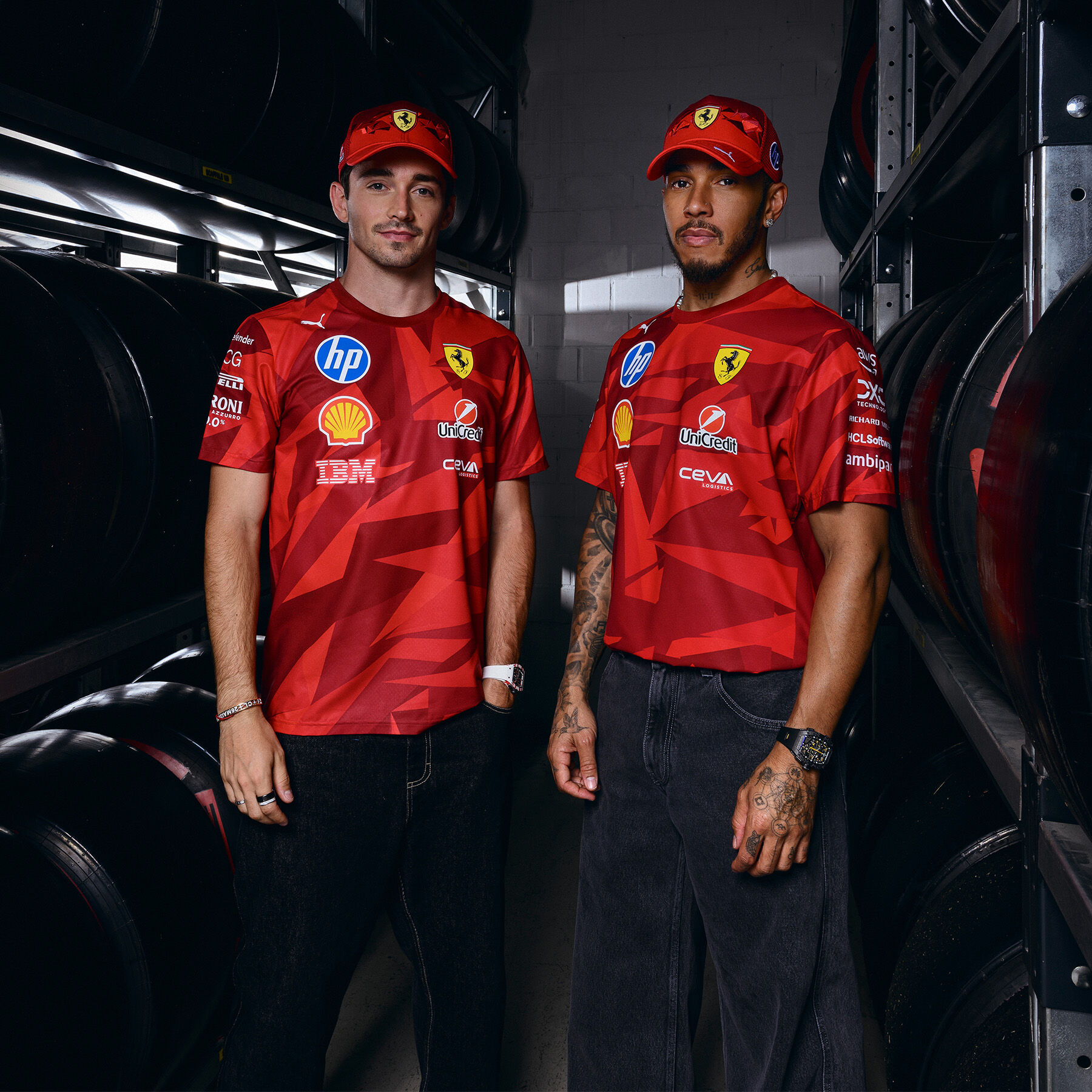 PUMA 2025 Las Vegas GP Team Cap - Scuderia Ferrari F1 | Fuel For Fans