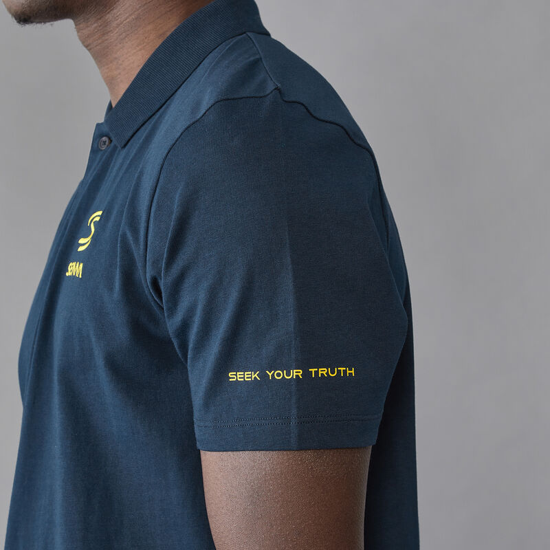 AS FW MENS SENNA LOGO POLO - navy