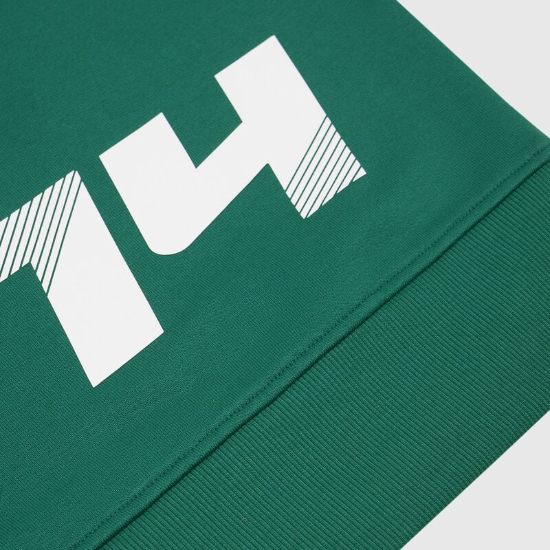 AMF1 FW KIMOA CHEST EMB SWEATSHIRT - green