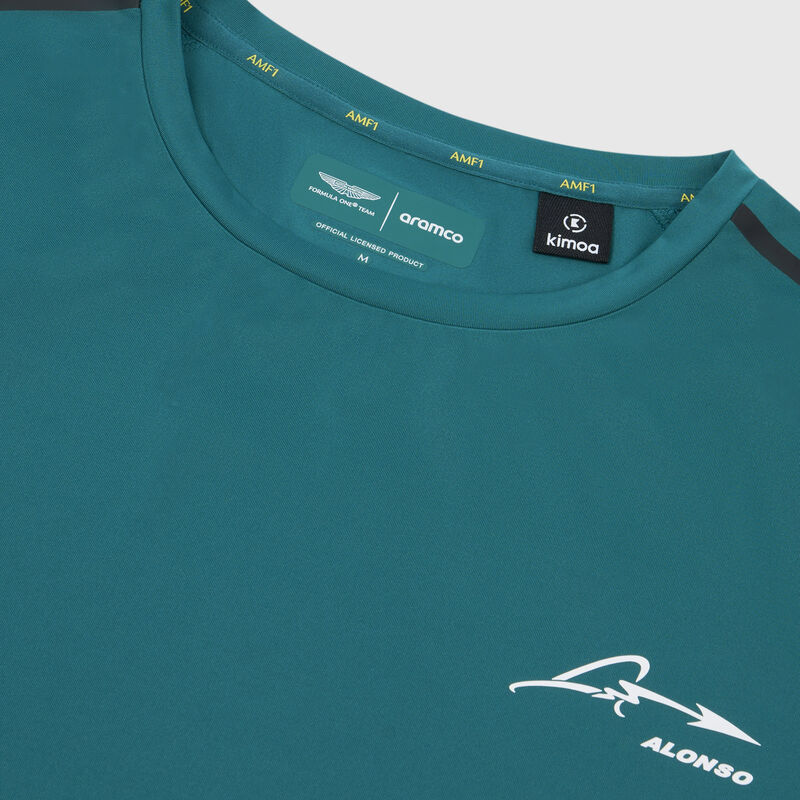 AMF1 FW KIMOA CHEST LOGO TEE - green