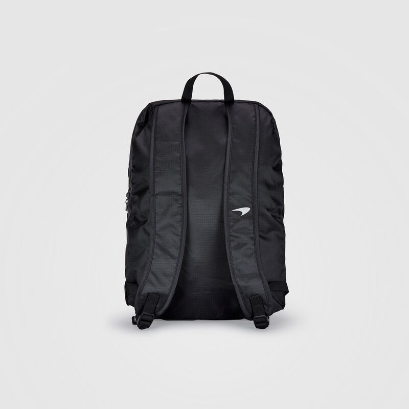 MCLAREN FW PACKABLE BACKPACK - black