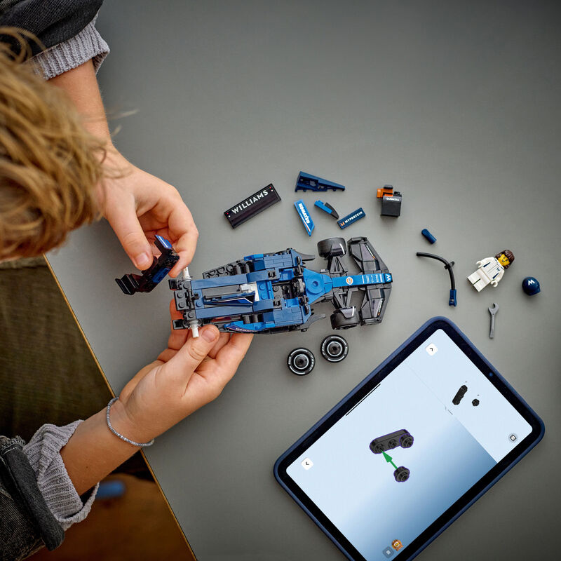 WR SPEED CHAMPIONS LEGO SET - blue