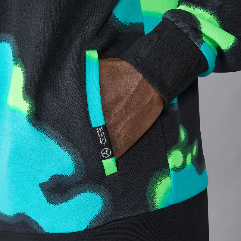 MAPF1 FW SPRAY CAMO RELAXED FIT HOODY GZ - multicolor