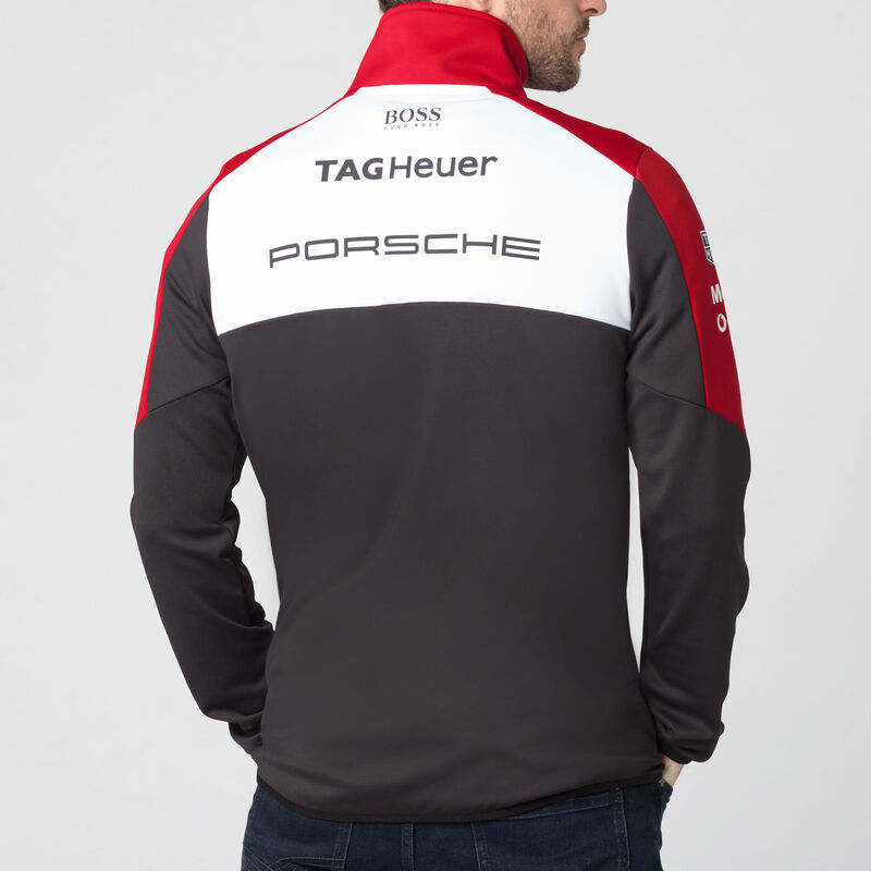 PORSCHE FW MENS FORMULA E SOFTSHELL - black