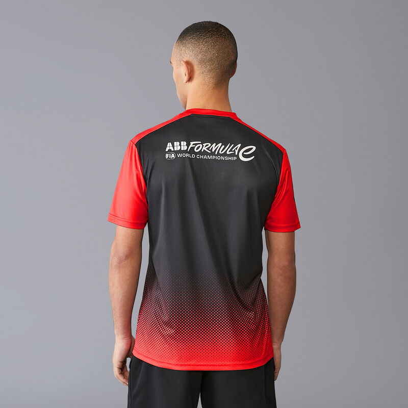 FE FW MENS MAHINDRA RACING TEE - red