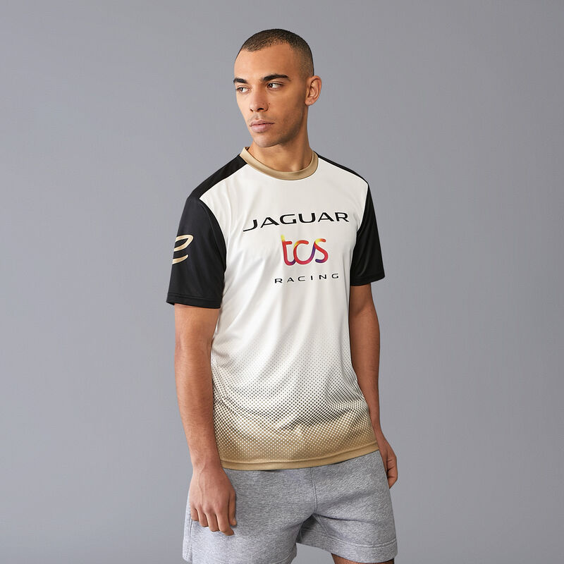 FE FW MENS JAGUAR RACING TEE - white