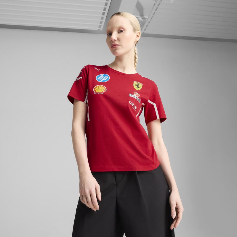 SF RP TEAM WOMENS TEE - red
