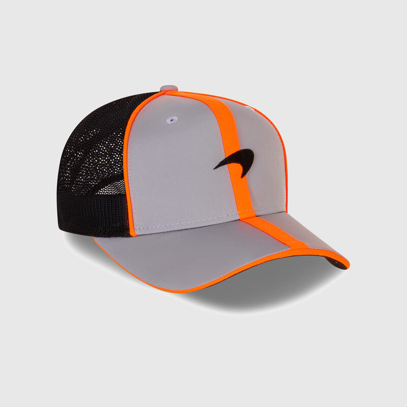 MCLAREN SL STRIPE PANEL 9FIFTY CAP - grey