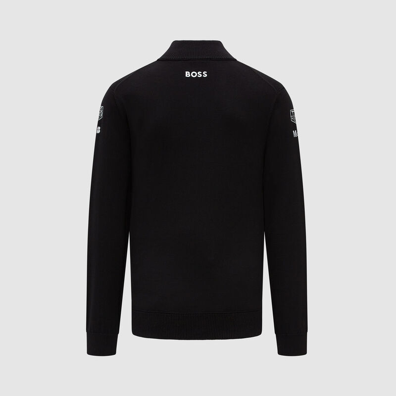 PORSCHE FE RP UNISEX KNITTED JUMPER - black