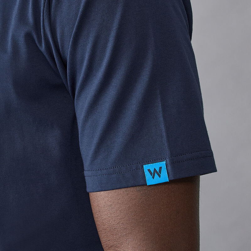 WILLIAMS RACING FW MENS LOGO TEE - navy