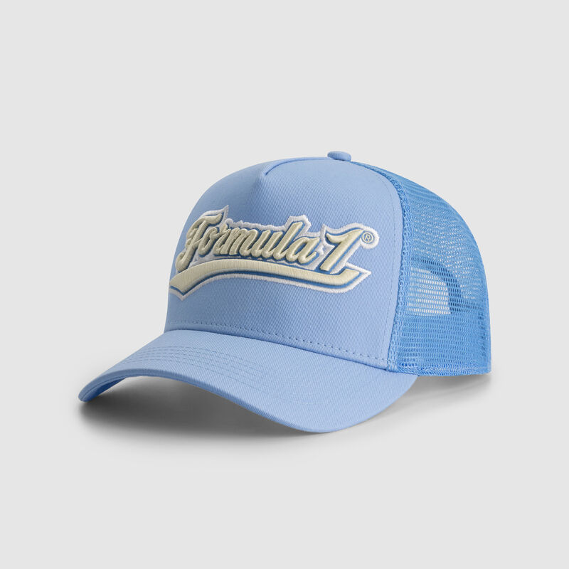 F1 FW LEGACY TRUCKER CAP - blue