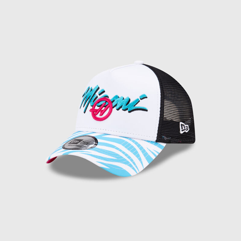 2024 Miami GP New Era 9FORTY Trucker Cap 2024 - Haas F1 Team - meerdere kleuren ONE SIZE - 198059734370 - Fuel For Fans F1 Merchandise Shop
